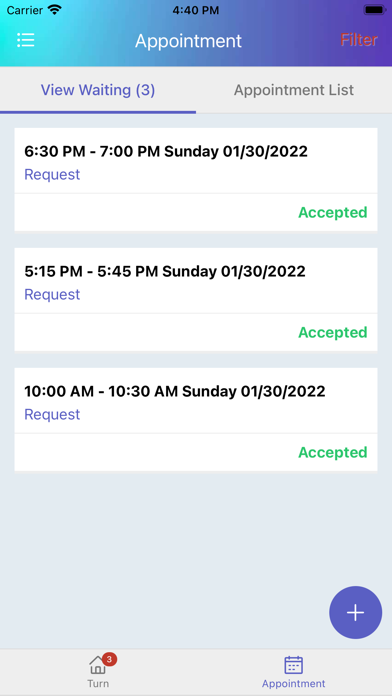 NIA Salon Employee Screenshot