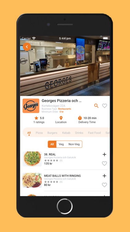 GeorgesPizzeria screenshot-3