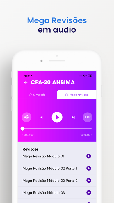 Simulados Topinvest Screenshot
