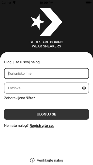 Converse Srbija Screenshot