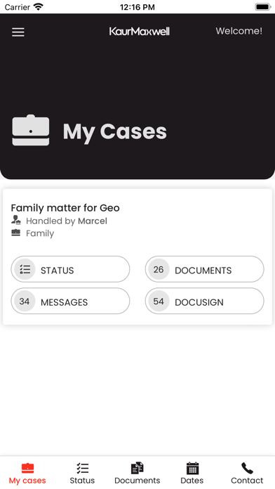 Screenshot 2 of Kaurmaxwell Portal App
