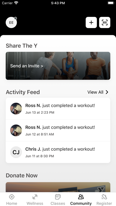 Southern Boone Area YMCA Screenshot