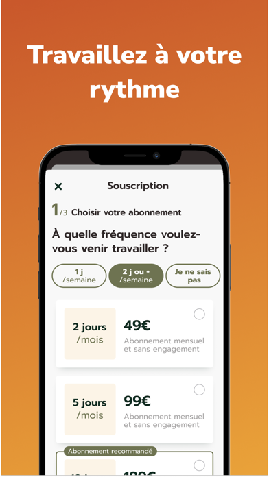 Rayon - Télétravaillez local Screenshot