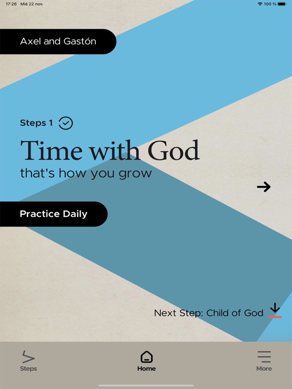 Safar Discipleship iPad screenshot 6 - Lifestyle app
