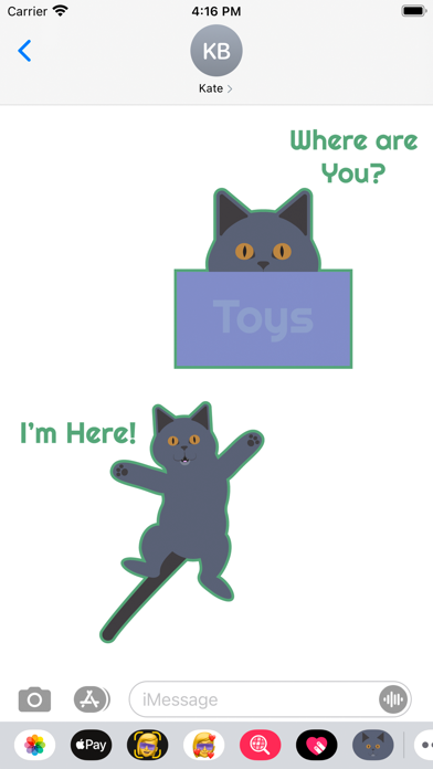 Screenshot #3 pour Leo the British Cat Stickers