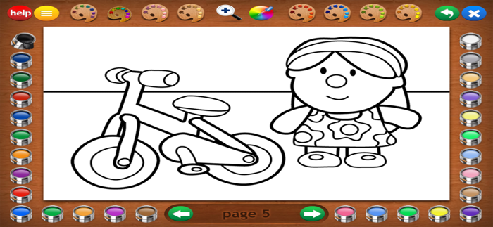 Kids Stuff Coloring Book