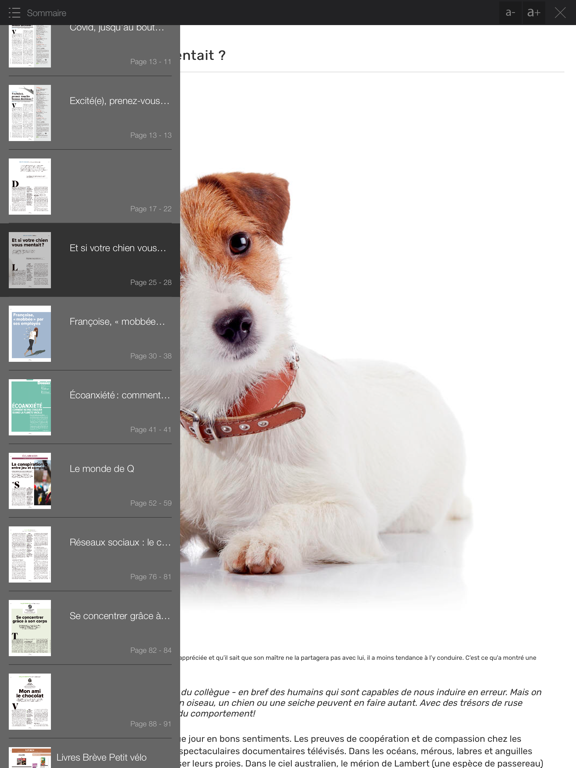 Cerveau & Psycho iPad screenshot 6 - News app