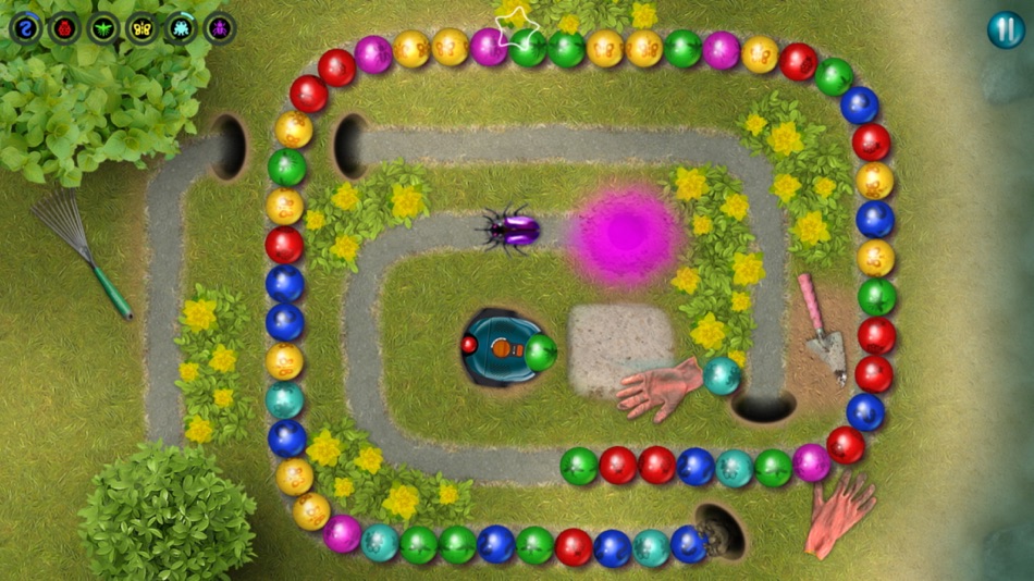 #7. Marbles Garden (iOS) Podle: Tomas Rychnovsky