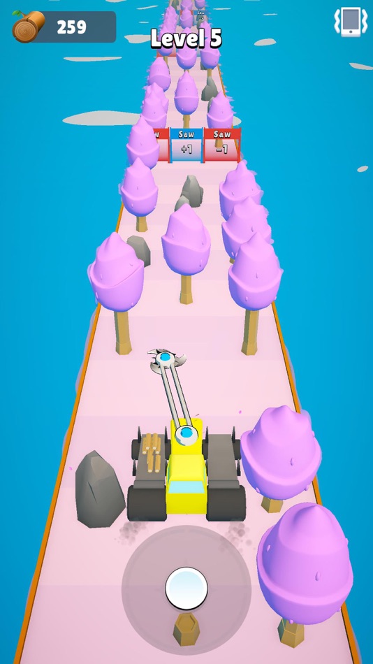 #4. Lumberjack Runner! (iOS) 由: Electric Monkeys