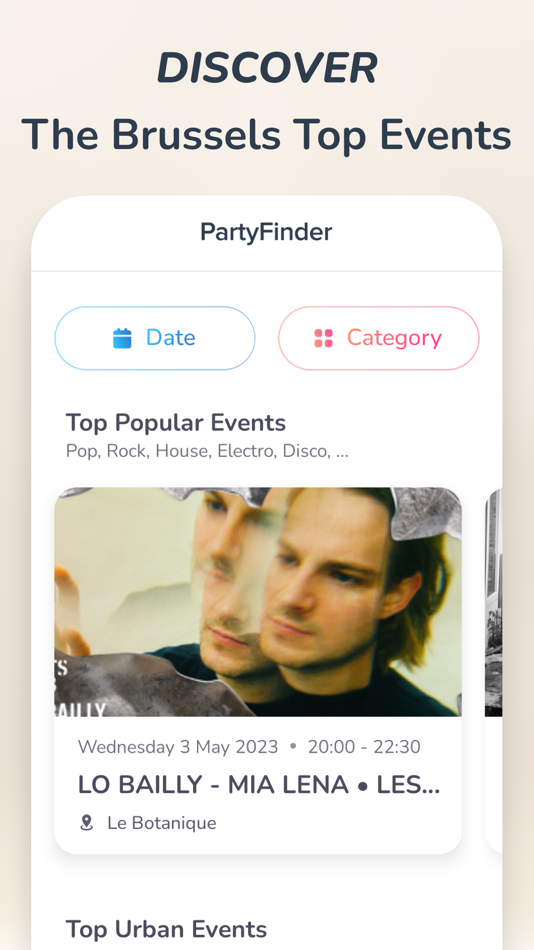 #1. PartyFinder - Belgium (iOS) Bởi: Florian Degimbe
