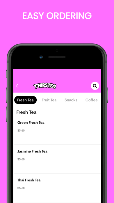 ThirsTea Cafe 280 Screenshot