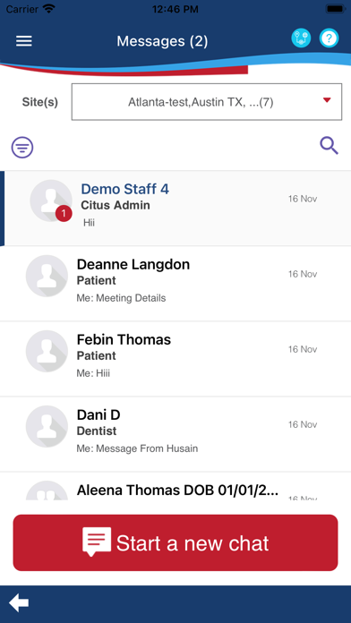 InfuCare Rx Health Screenshot