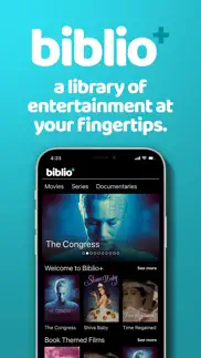 biblio+: watch movies & tv iphone screenshot 1