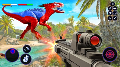 Dinosaur hunting game offline Screenshot