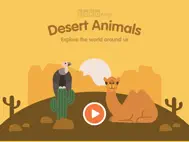 Learn Desert Animals for kids ipad bilder 0