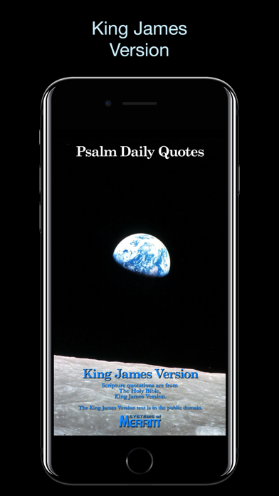 Psalm Daily Quotes KJV Screenshot
