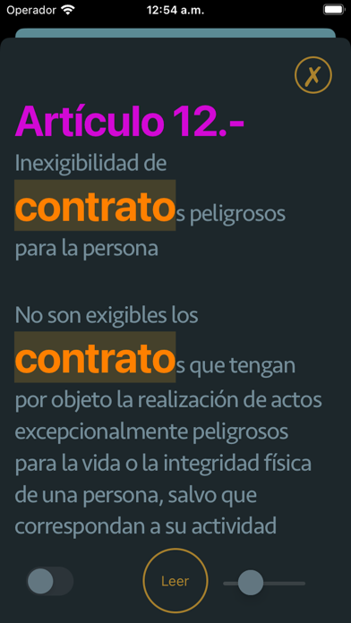 Screenshot #2 pour Código Civil Peruano