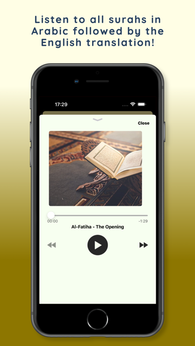 The Holy Quran: Listen English Screenshot