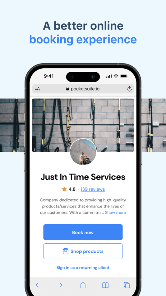 #7. PocketSuite - Schedule Clients (iOS) By: PocketSuite, Inc.