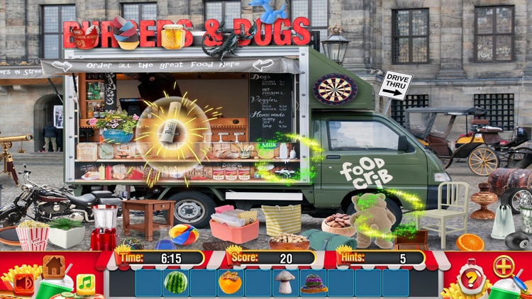 Hidden Objects Food Truck Time screenshot-4