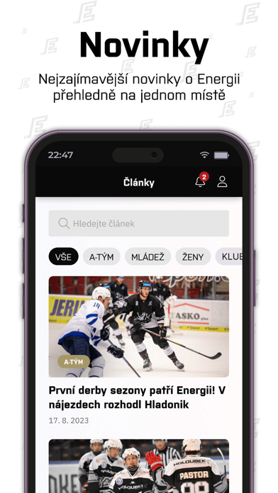 HC Energie Karlovy Vary Screenshot