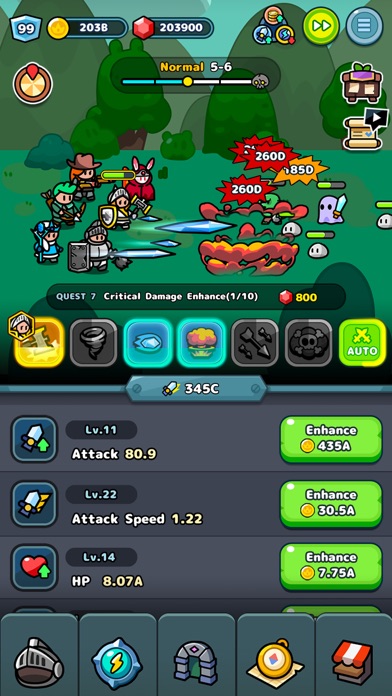 Idle Rumble Heroes Screenshot