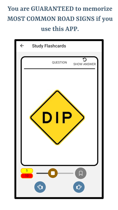 Driving Road Signs Screenshot