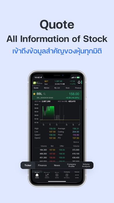 efin Mobile : Stock & Fund Screenshot