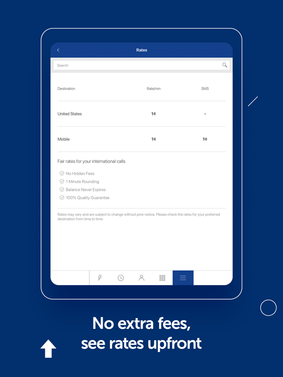KeepCalling International iPad screenshot 4 - Social Networking app