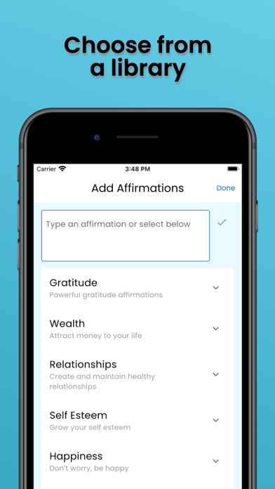 Sunny Affirmations Screenshot