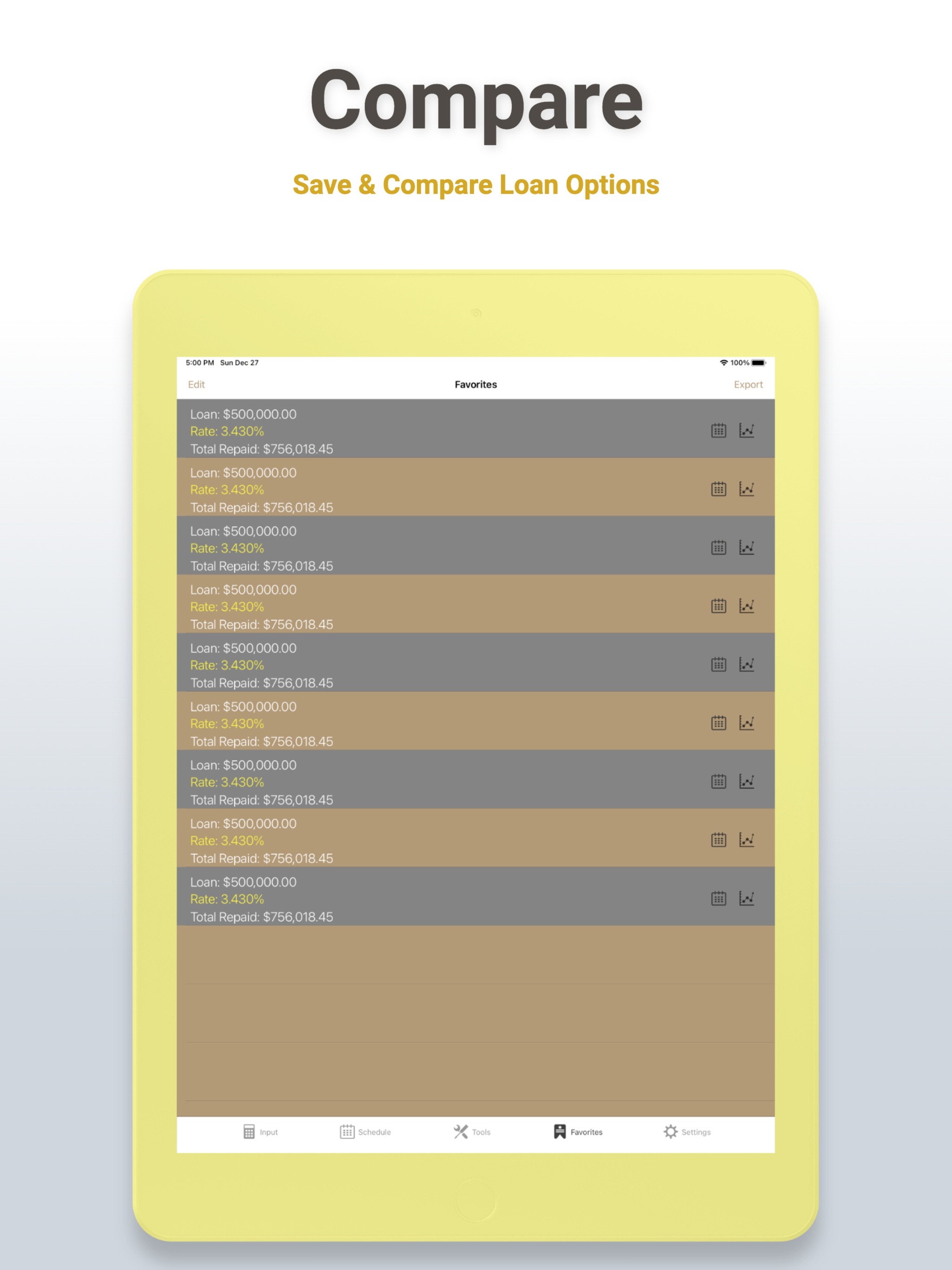 Loan and Mortgage Calculatorのおすすめ画像4