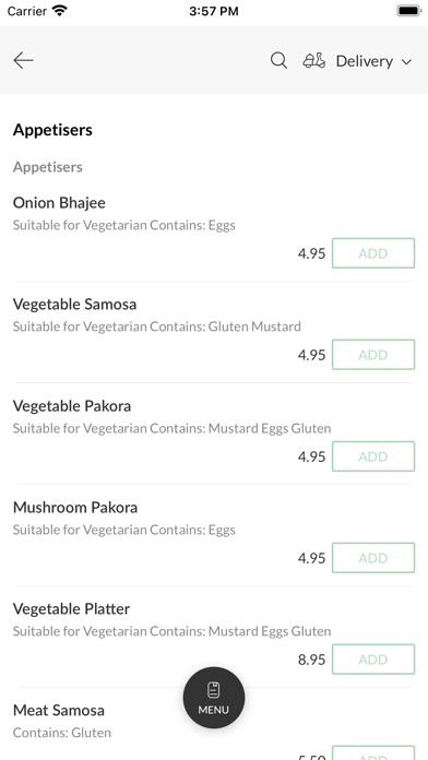 Indian Curry Club Screenshot