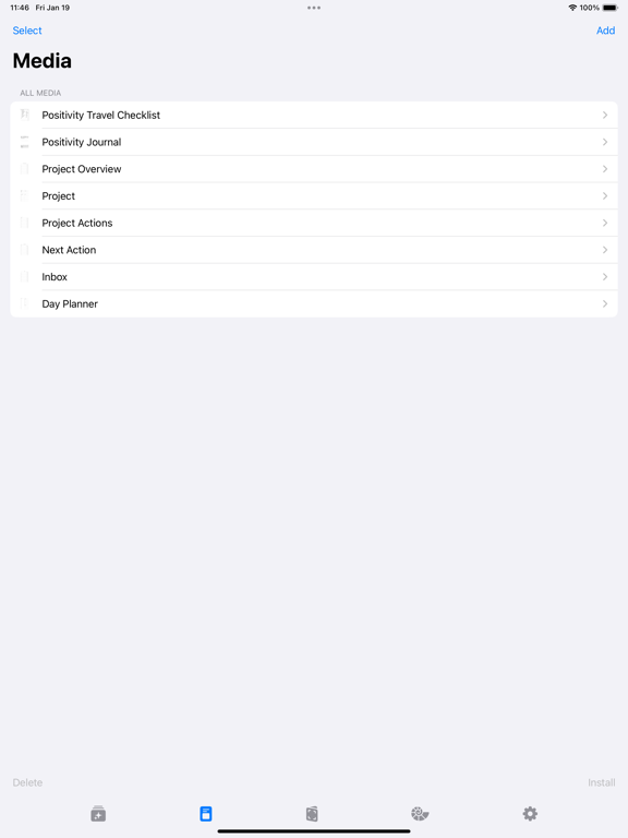 App screenshot
