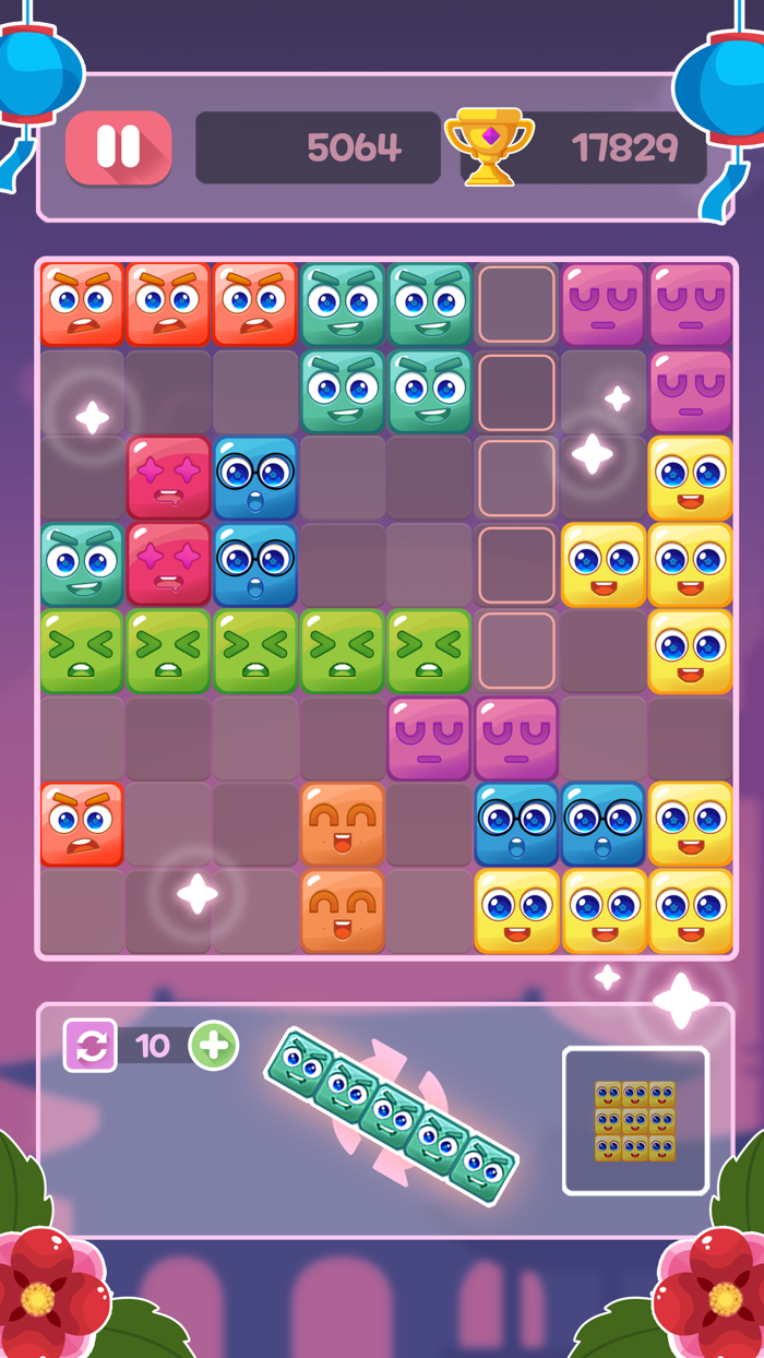 Cute Block Puzzle Kawaii Game