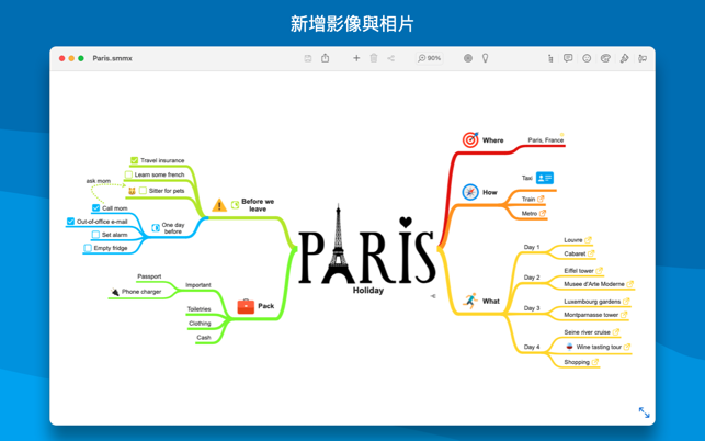 ‎SimpleMind − Mind Mapping Screenshot