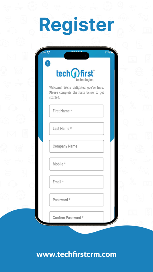 #1. TechFirst CRM (iOS) 由: Piyush Devda