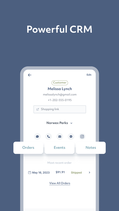 Nori - Norwex Consultant App Screenshot