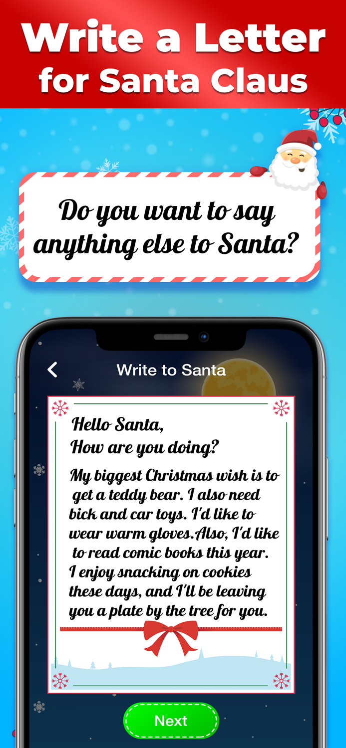 Write Letter to Santa Claus