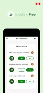 Breaking Free Companion Canada screenshot #3 for iPhone