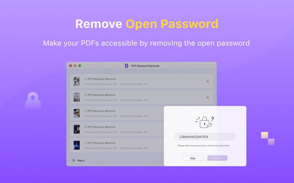 #3. aJoysoft PDF Password Remover (macOS) By: Superace Software Technology Co., Ltd.