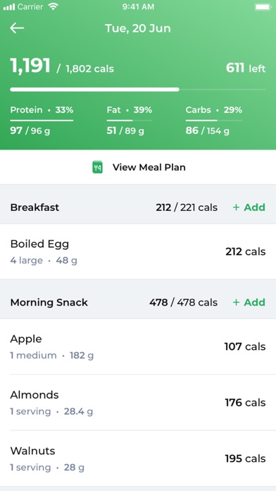 Afterburn Performance+ Screenshot