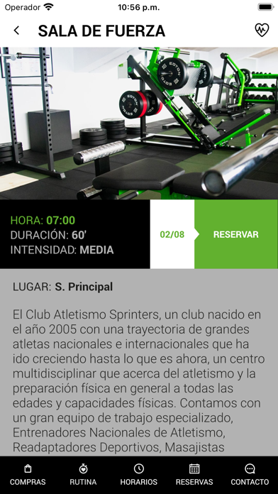 Club Atletismo Sprinters Screenshot