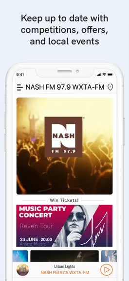 Game screenshot NASH FM 97.9 WXTA-FM hack