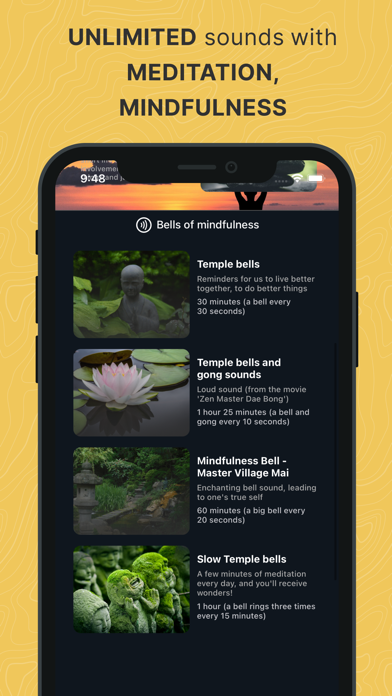 Temple Bells: Mindfulness, Zen Screenshot