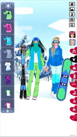 Game screenshot Winter time warm dress up game apk