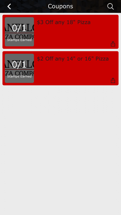 Ganellos Pizza Company Screenshot