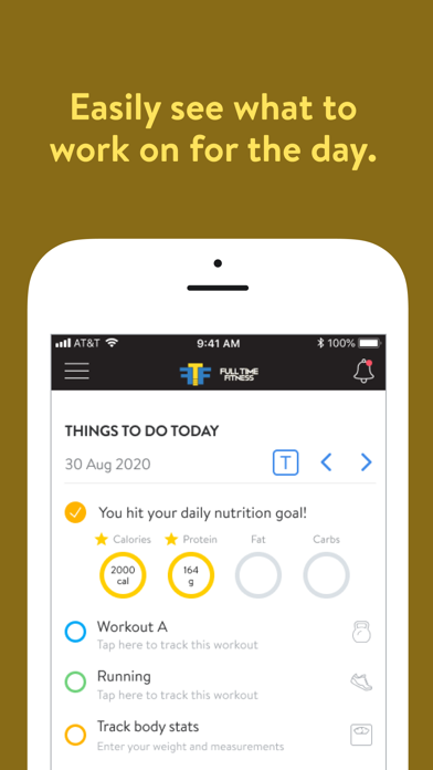 Full Time Fitness Screenshot