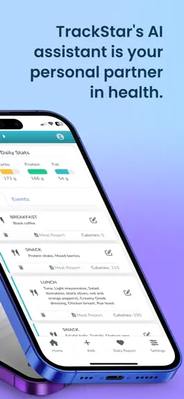 Game screenshot TrackStar AI Food Assistant apk