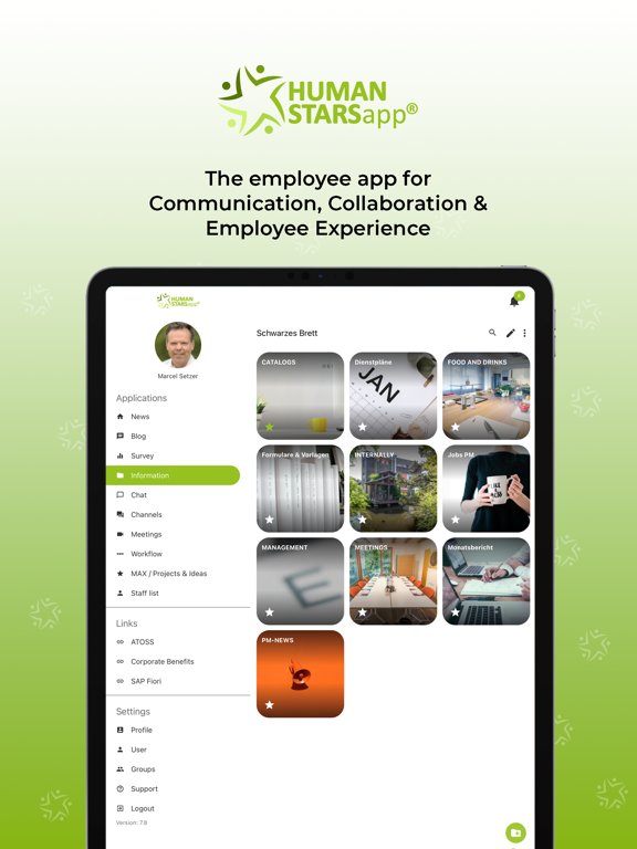Screenshot #6 pour HUMANSTARS Mitarbeiter-App