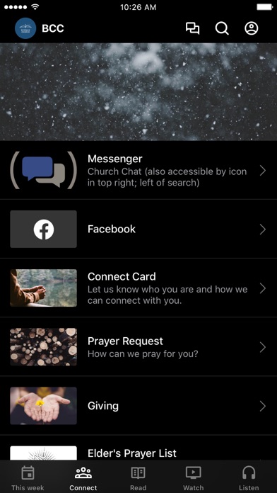 Bowman Community Church Screenshot